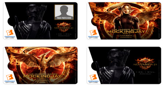 Mockingjay Gift Cards